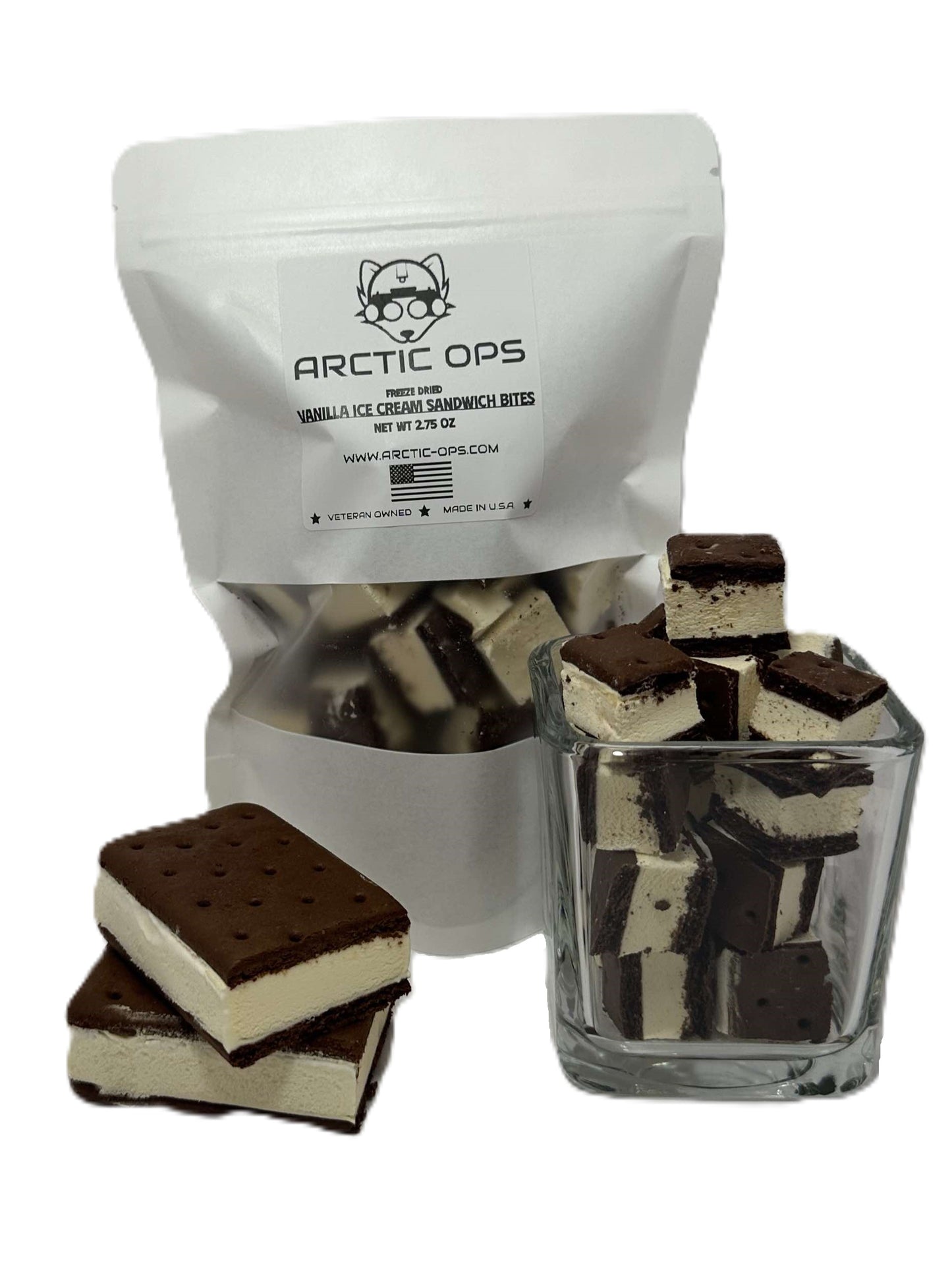 Vanilla Ice Cream Sandwich Bites